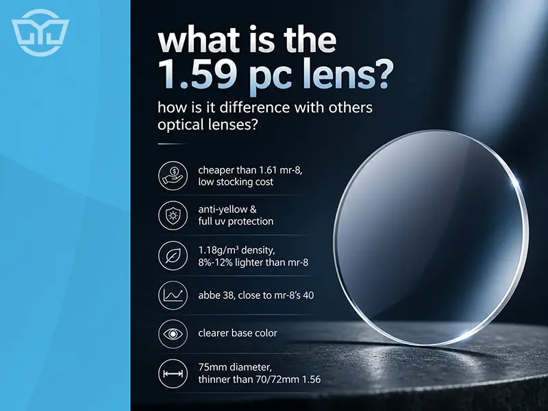 1.59 poly carbonate lens introduce