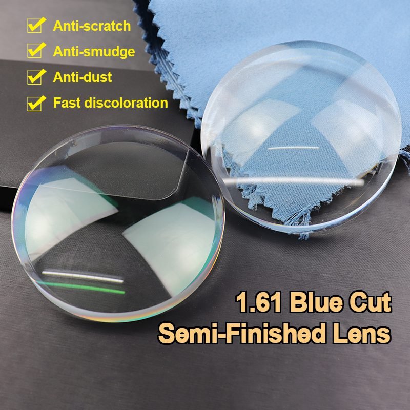 Sf Semi Finied Lens 161 Uc Hc Hmc Shmc Uv420 Anti Hurmful Light Blut Cut Lens Optical Lenses 3262