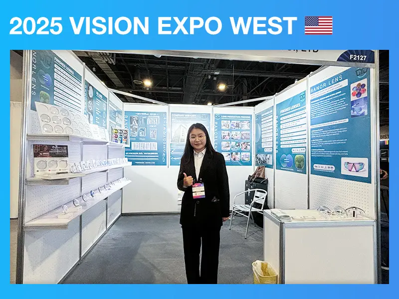 Photos of our sales representatives at the Vision Expo West trade show.