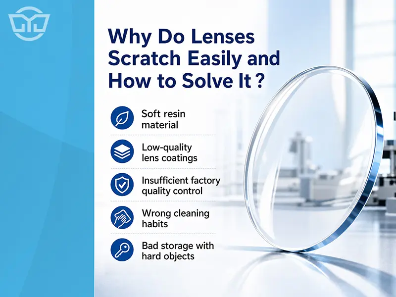 Why Do Lenses Scratch Easily and How to Solve It